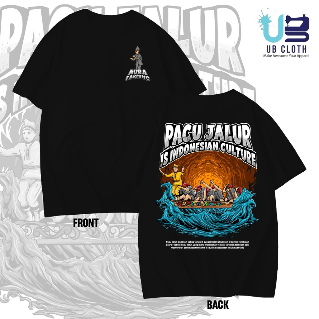 Baju Kaos Pacu Jalur