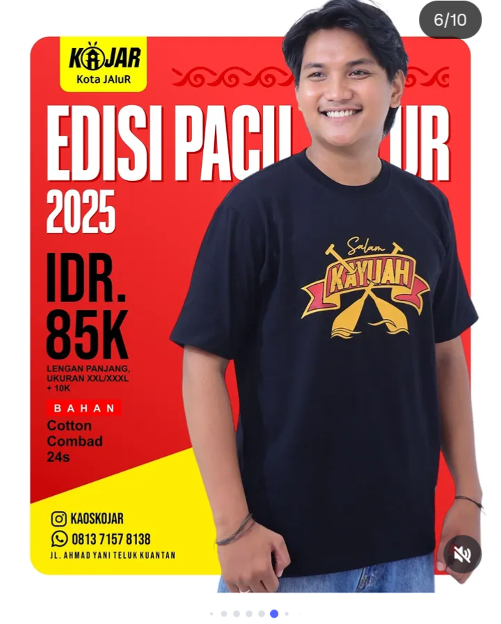 Kaos Sablon Coustem