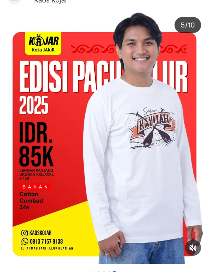 Kaos Sablon Coustem