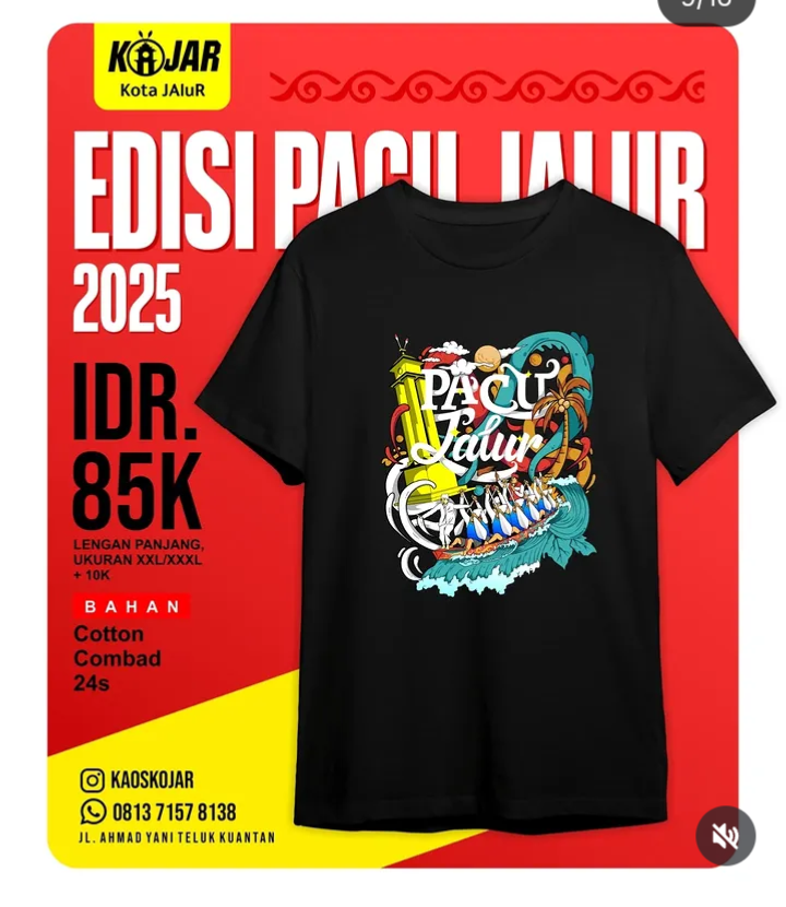 Kaos Sablon Coustem